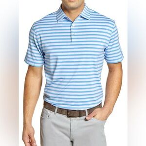 Peter Millar Summer Comfort Performance Golf Polo Size Large